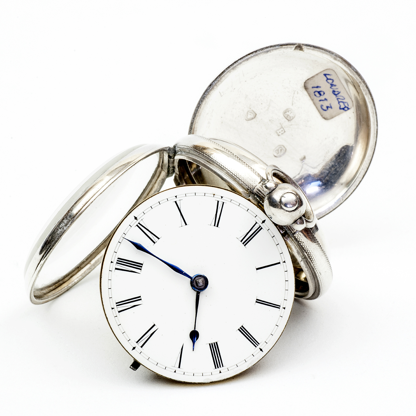 ARCHIBALD/THOMAS COLLIER. Reloj de bolsillo lepine, Verge Fusee. Plata. Londres, año 1813. ARCHIBALD/THOMAS COLLIER. Reloj de bolsillo lepine, Verge Fusee. Plata. Londres, año 1813.