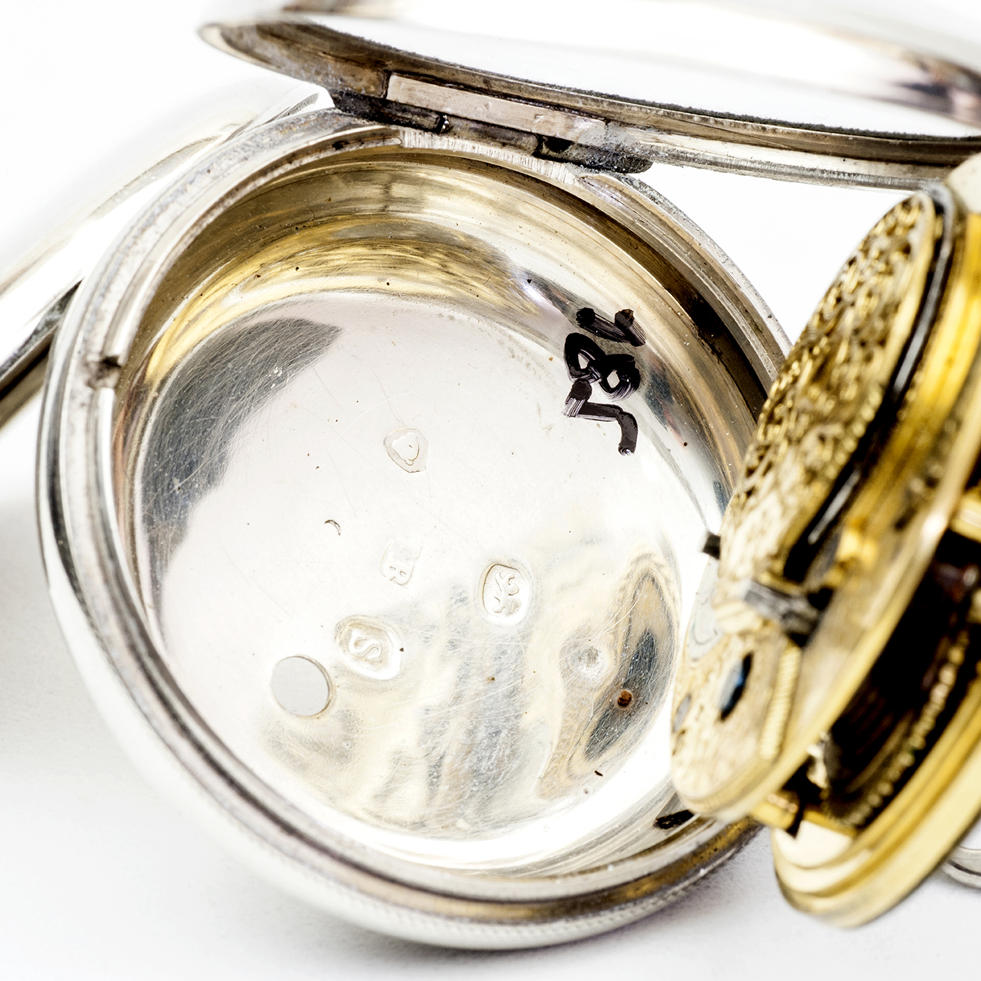 ARCHIBALD/THOMAS COLLIER. Reloj de bolsillo lepine, Verge Fusee. Plata. Londres, año 1813. ARCHIBALD/THOMAS COLLIER. Reloj de bolsillo lepine, Verge Fusee. Plata. Londres, año 1813.