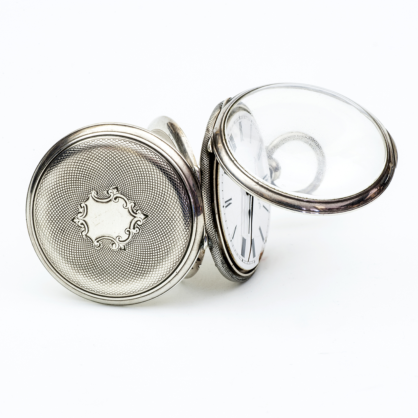 CAMERER KUSS & Co. Reloj inglésde colgar lepine. Plata Fina. Londres, ca. 1850. CAMERER KUSS & Co. Reloj inglésde colgar lepine. Plata Fina. Londres, ca. 1850.