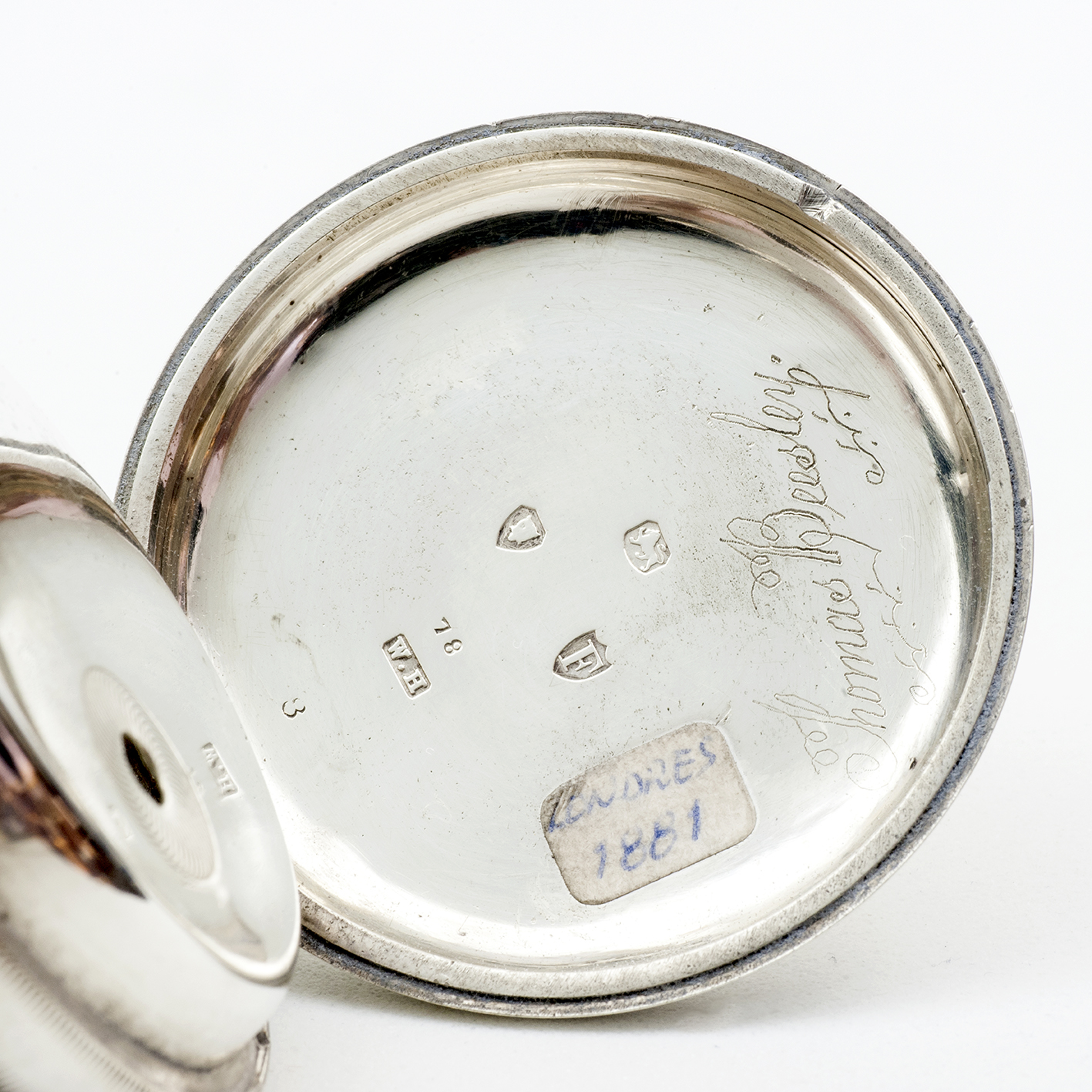D & M HYAMS. (Manchester). Reloj Inglés de Bolsillo, lepine, Half Fusee (SemiCatalino). Londres, año 1881. D & M HYAMS. (Manchester). Reloj Inglés de Bolsillo, lepine, Half Fusee (SemiCatalino). Londres, año 1881.