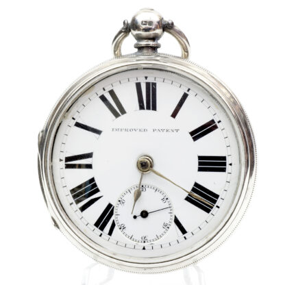 D & M HYAMS. (Manchester). Reloj Inglés de Bolsillo, lepine, Half Fusee (SemiCatalino). Londres, año 1881.
