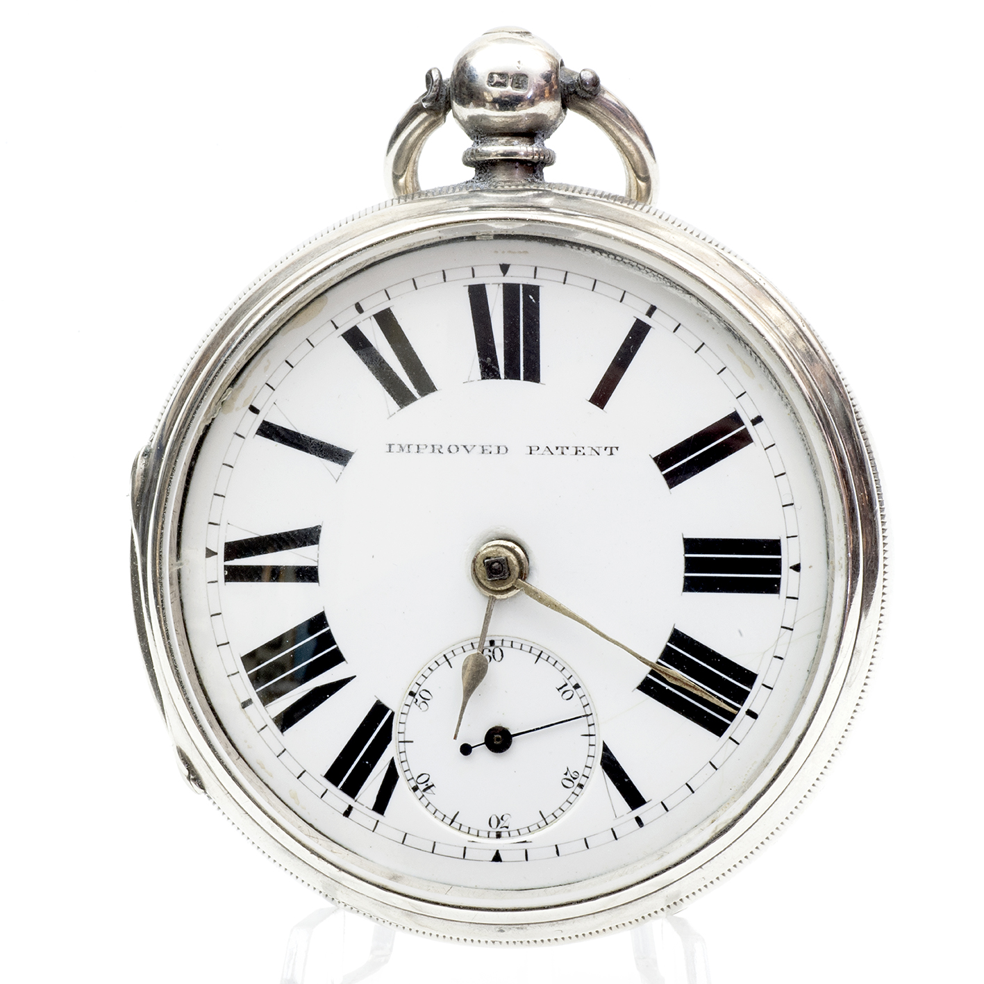 D & M HYAMS. (Manchester). Reloj Inglés de Bolsillo, lepine, Half Fusee (SemiCatalino). Londres, año 1881. D & M HYAMS. (Manchester). Reloj Inglés de Bolsillo, lepine, Half Fusee (SemiCatalino). Londres, año 1881.