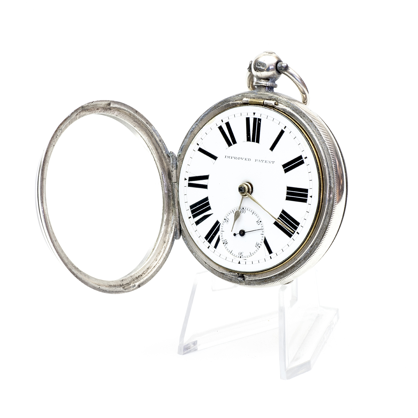 D & M HYAMS. (Manchester). Reloj Inglés de Bolsillo, lepine, Half Fusee (SemiCatalino). Londres, año 1881. D & M HYAMS. (Manchester). Reloj Inglés de Bolsillo, lepine, Half Fusee (SemiCatalino). Londres, año 1881.