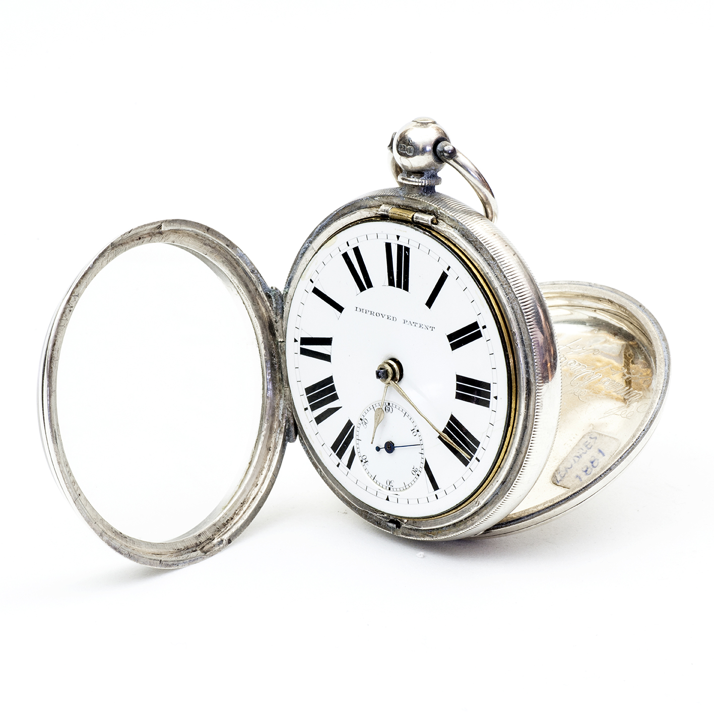 D & M HYAMS. (Manchester). Reloj Inglés de Bolsillo, lepine, Half Fusee (SemiCatalino). Londres, año 1881. D & M HYAMS. (Manchester). Reloj Inglés de Bolsillo, lepine, Half Fusee (SemiCatalino). Londres, año 1881.