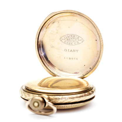 ELGIN NATIONAL WATCH Co. Reloj de bolsillo, saboneta y remontoir. GoldFilled 14k. USA, año 1.899.