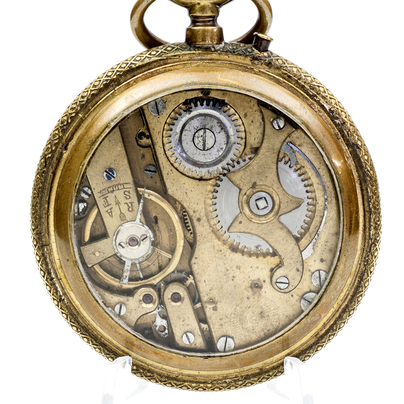 F. ARNOL DROZ (Chronometre de Vaisseaux, BG). Reloj de bolsillo, lepine y remontoir. Suiza, ca. 1895. F. ARNOL DROZ (Chronometre de Vaisseaux, BG). Reloj de bolsillo, lepine y remontoir. Suiza, ca. 1895.