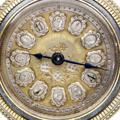 F. ARNOL DROZ (Chronometre de Vaisseaux, BG). Reloj de bolsillo, lepine y remontoir. Suiza, ca. 1895.