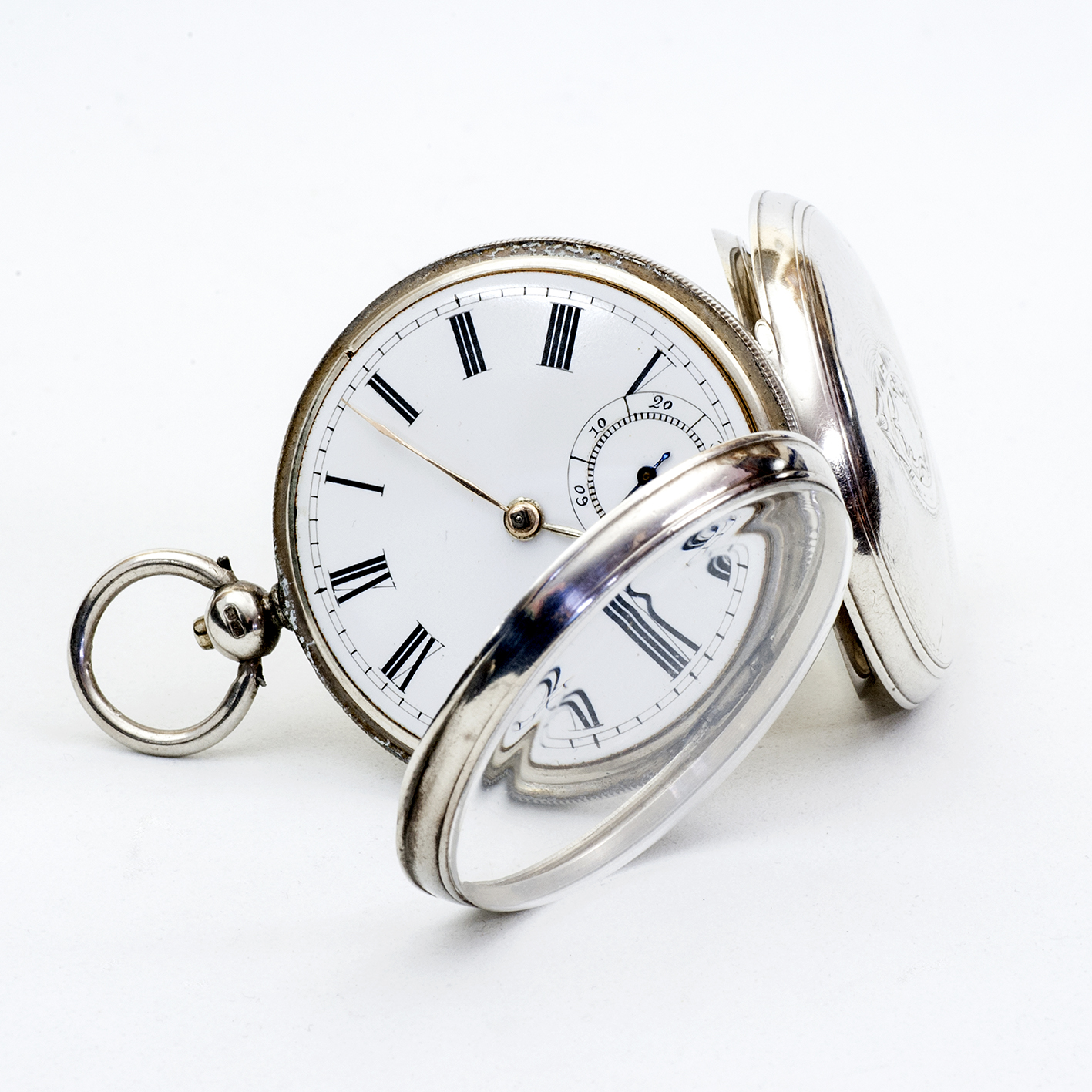 FARRINGDON D. / WALTHAM MASS. Reloj de bolsillo lepine. Plata. Birmingham, año 1884. FARRINGDON D. / WALTHAM MASS. Reloj de bolsillo lepine. Plata. Birmingham, año 1884.