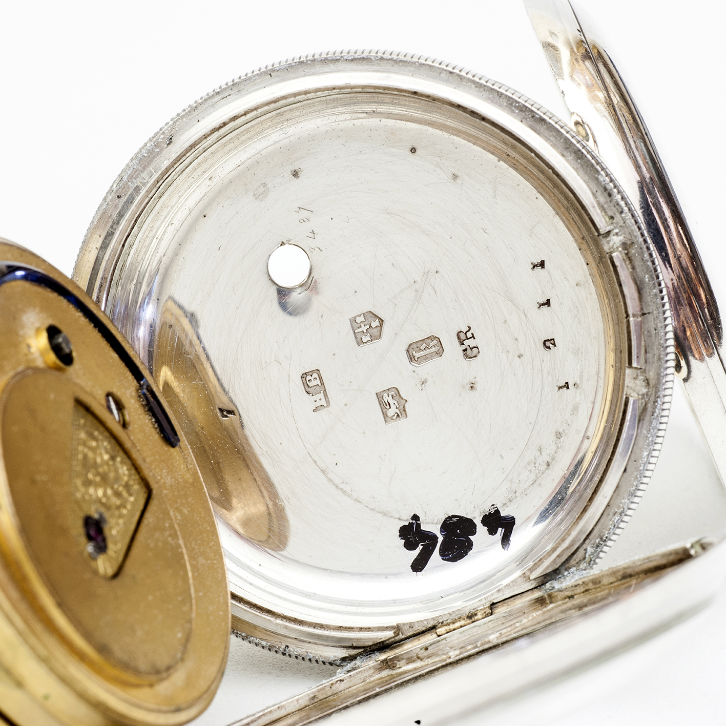 H. BUTTERWORTH (Rochdale). Reloj Inglés de Bolsillo, lepine, Half Fusee (SemiCatalino). Chester, año 1873. H. BUTTERWORTH (Rochdale). Reloj Inglés de Bolsillo, lepine, Half Fusee (SemiCatalino). Chester, año 1873.