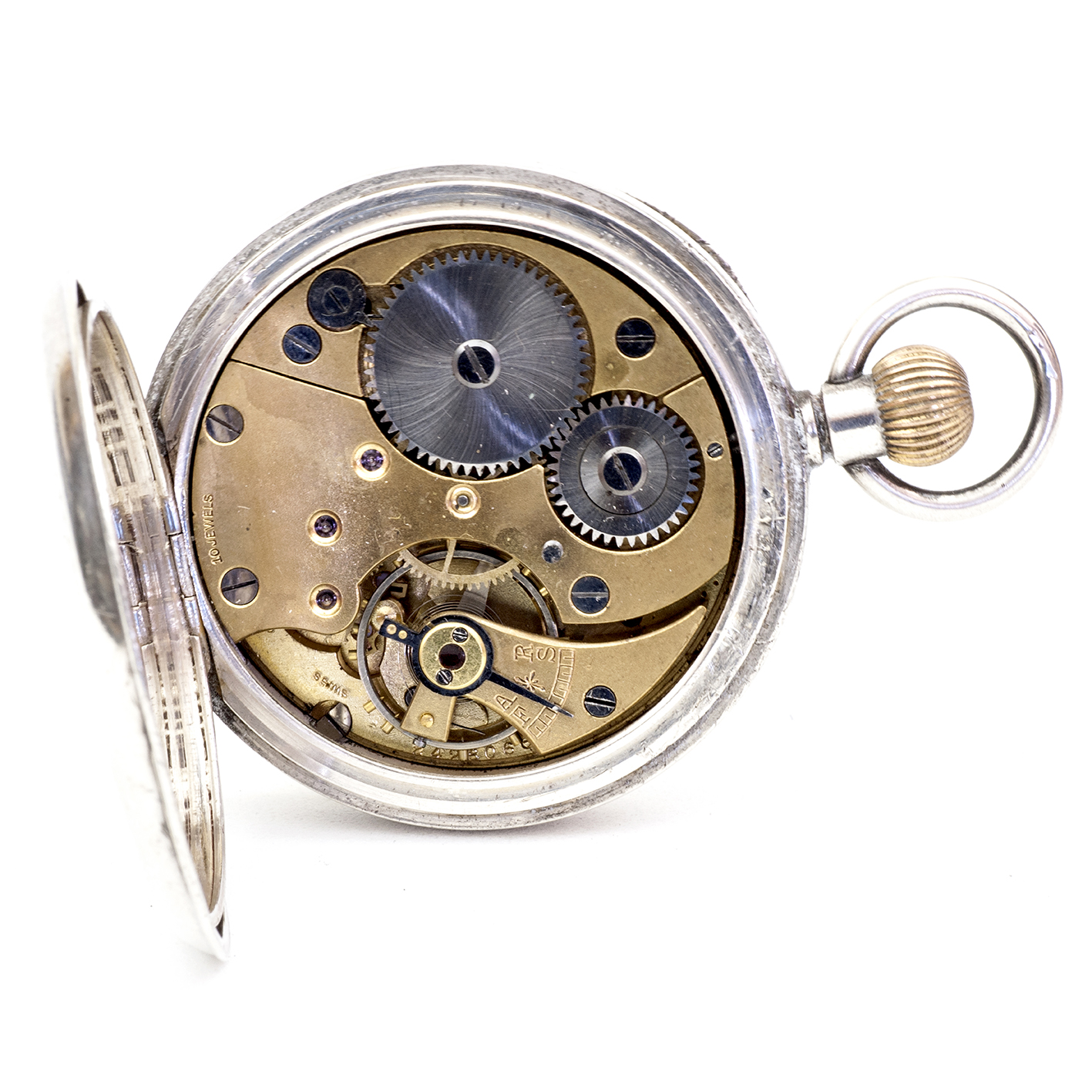 H. SAMUEL MANCHESTER. Reloj de bolsillo, lepine y remontoir. Plata. Manchester, ca. 1880. H. SAMUEL MANCHESTER. Reloj de bolsillo, lepine y remontoir. Plata. Manchester, ca. 1880.
