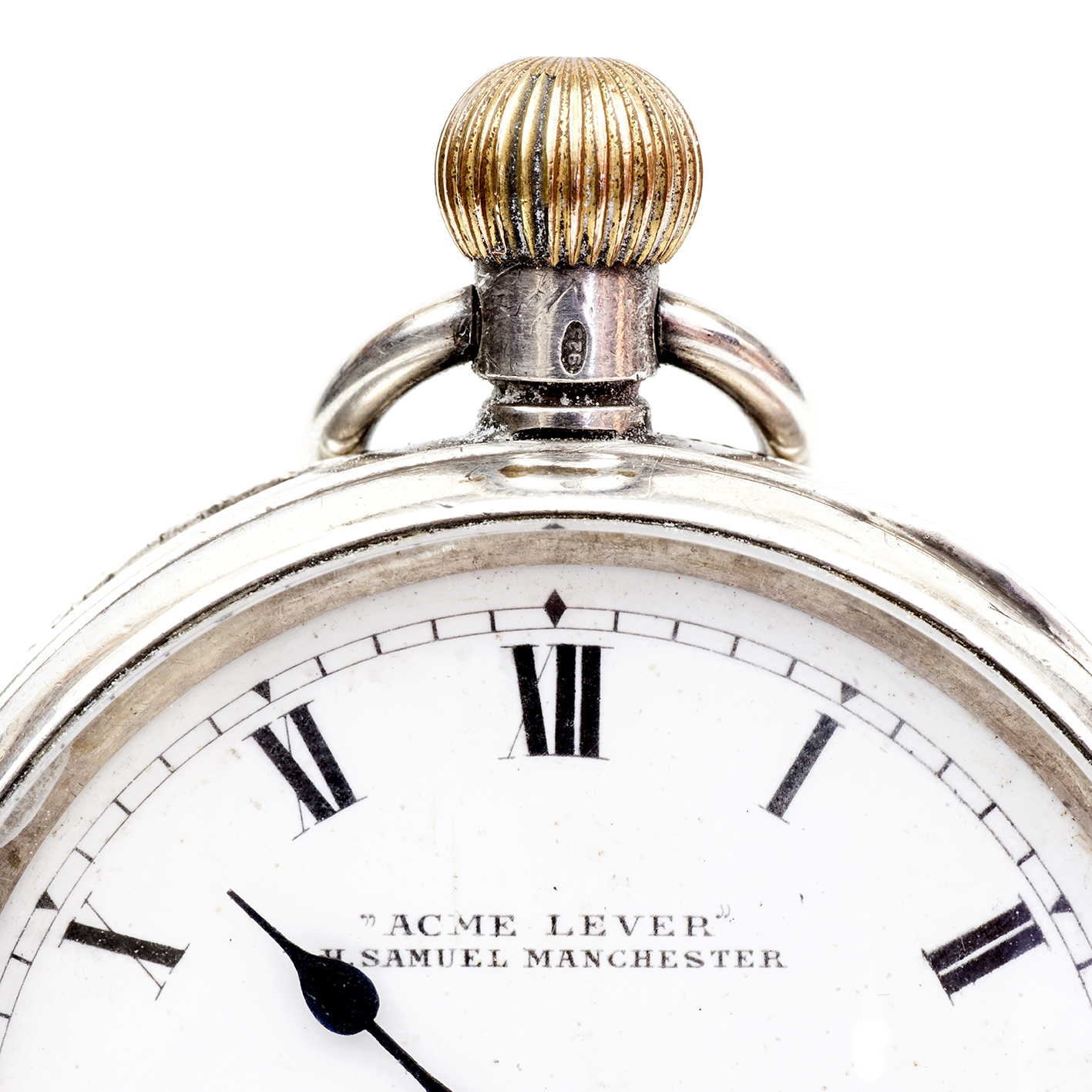 H. SAMUEL MANCHESTER. Reloj de bolsillo, lepine y remontoir. Plata. Manchester, ca. 1880. H. SAMUEL MANCHESTER. Reloj de bolsillo, lepine y remontoir. Plata. Manchester, ca. 1880.