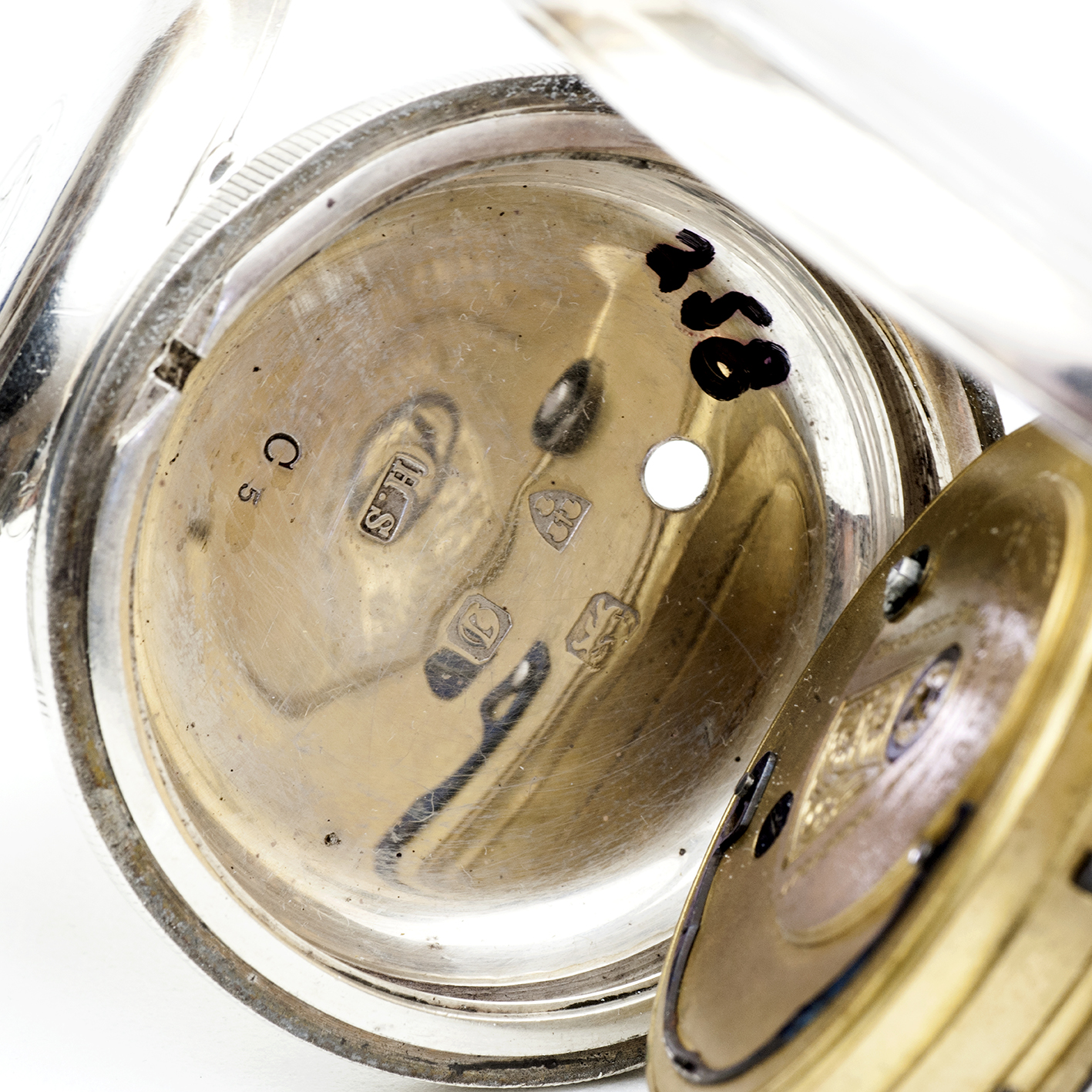 H. SAMUEL MANCHESTER. Reloj Inglés de Bolsillo, lepine, Half Fusee (SemiCatalino). Plata. Chester, 1904. H. SAMUEL MANCHESTER. Reloj Inglés de Bolsillo, lepine, Half Fusee (SemiCatalino). Plata. Chester, 1904.