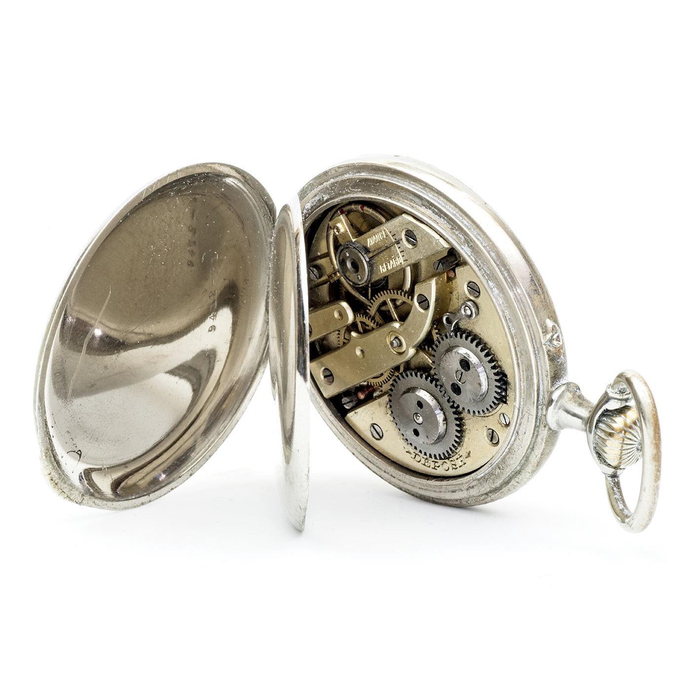 HELIOS. Reloj de bolsillo, lepine y remontoir. Suiza, ca. 1900 HELIOS. Reloj de bolsillo, lepine y remontoir. Suiza, ca. 1900