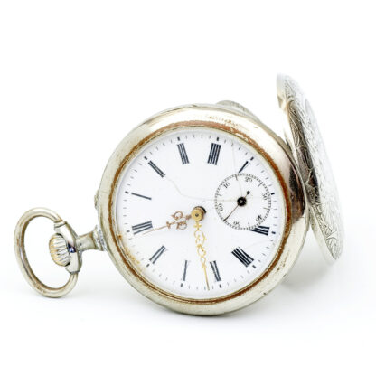 HELIOS. Reloj de bolsillo, lepine y remontoir. Suiza, ca. 1900
