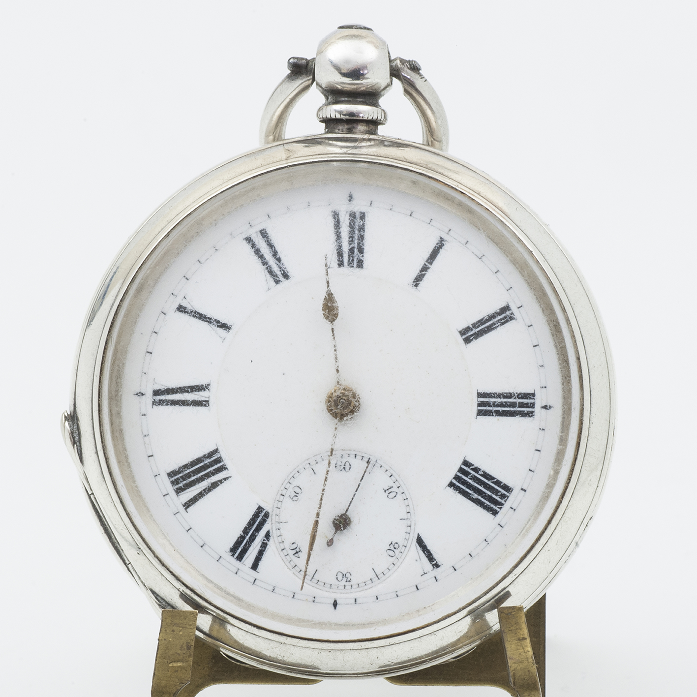 J.B. YABSLEY (Londres). Reloj inglés de bolsillo, lepine. Plata. Londres, año 1884. J.B. YABSLEY (Londres). Reloj inglés de bolsillo, lepine. Plata. Londres, año 1884.