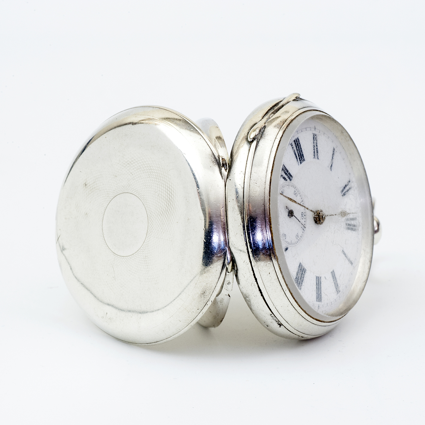 J.B. YABSLEY (Londres). Reloj inglés de bolsillo, lepine. Plata. Londres, año 1884. J.B. YABSLEY (Londres). Reloj inglés de bolsillo, lepine. Plata. Londres, año 1884.