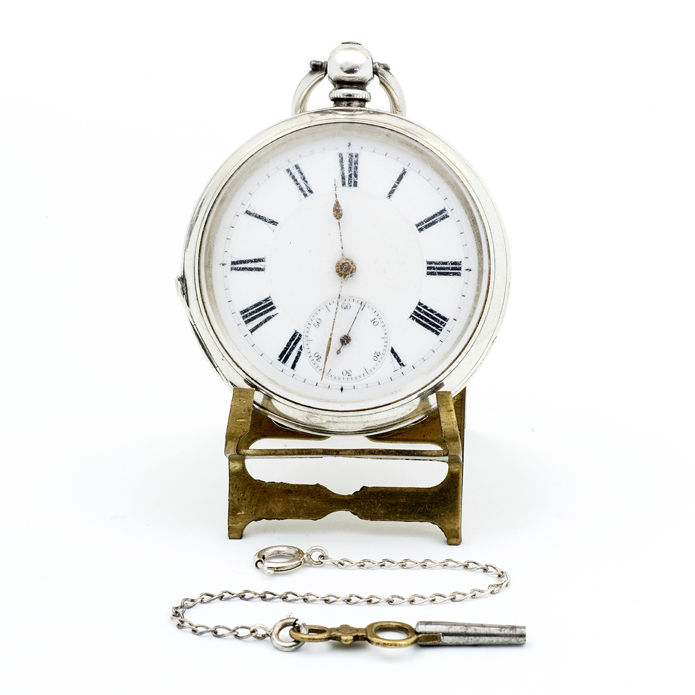 J.B. YABSLEY (Londres). Reloj inglés de bolsillo, lepine. Plata. Londres, año 1884. J.B. YABSLEY (Londres). Reloj inglés de bolsillo, lepine. Plata. Londres, año 1884.