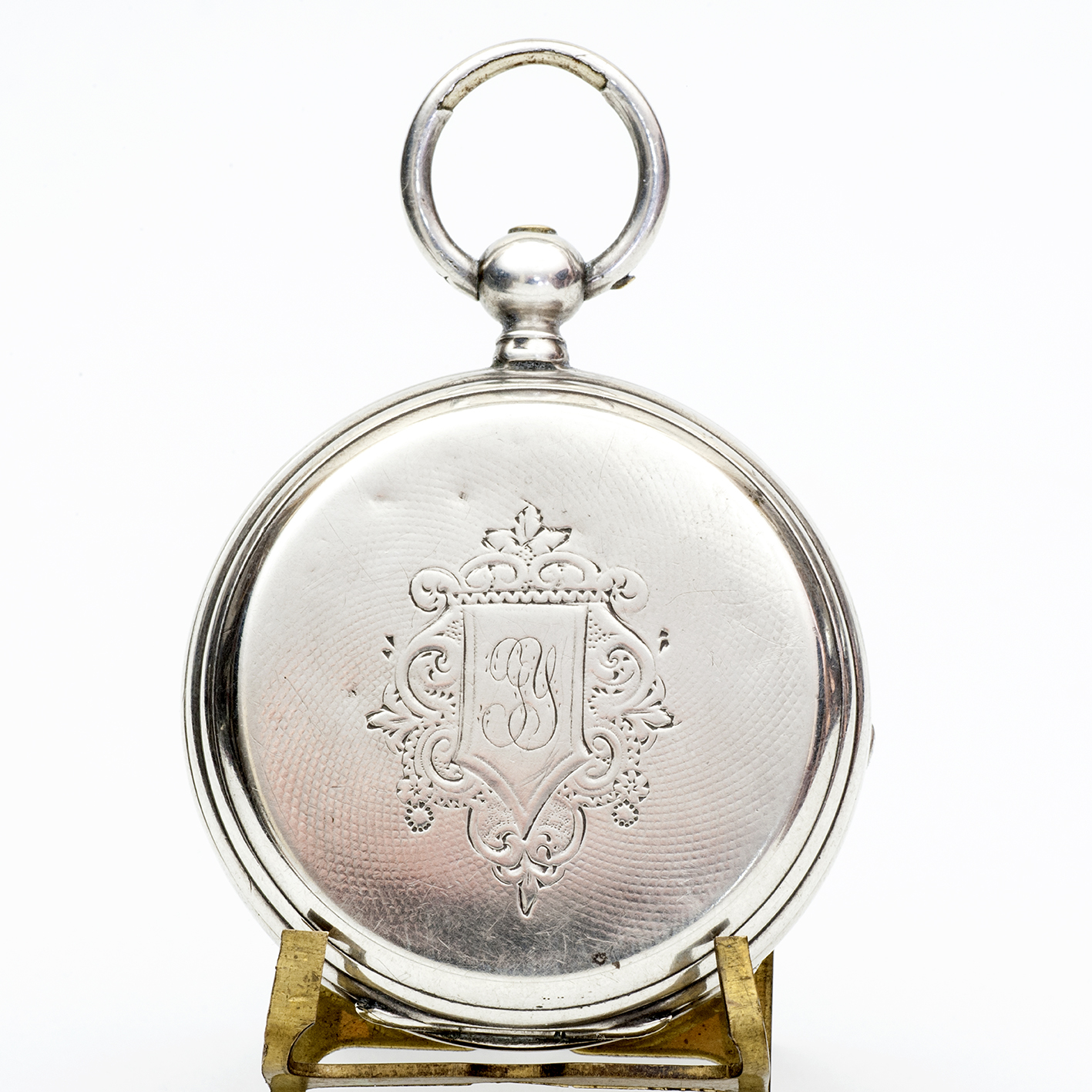 J.S. BAUDIER & Cíe. Geneve. Reloj suizo de bolsillo, saboneta. Plata. Suiza, ca. 1880. J.S. BAUDIER & Cíe. Geneve. Reloj suizo de bolsillo, saboneta. Plata. Suiza, ca. 1880.