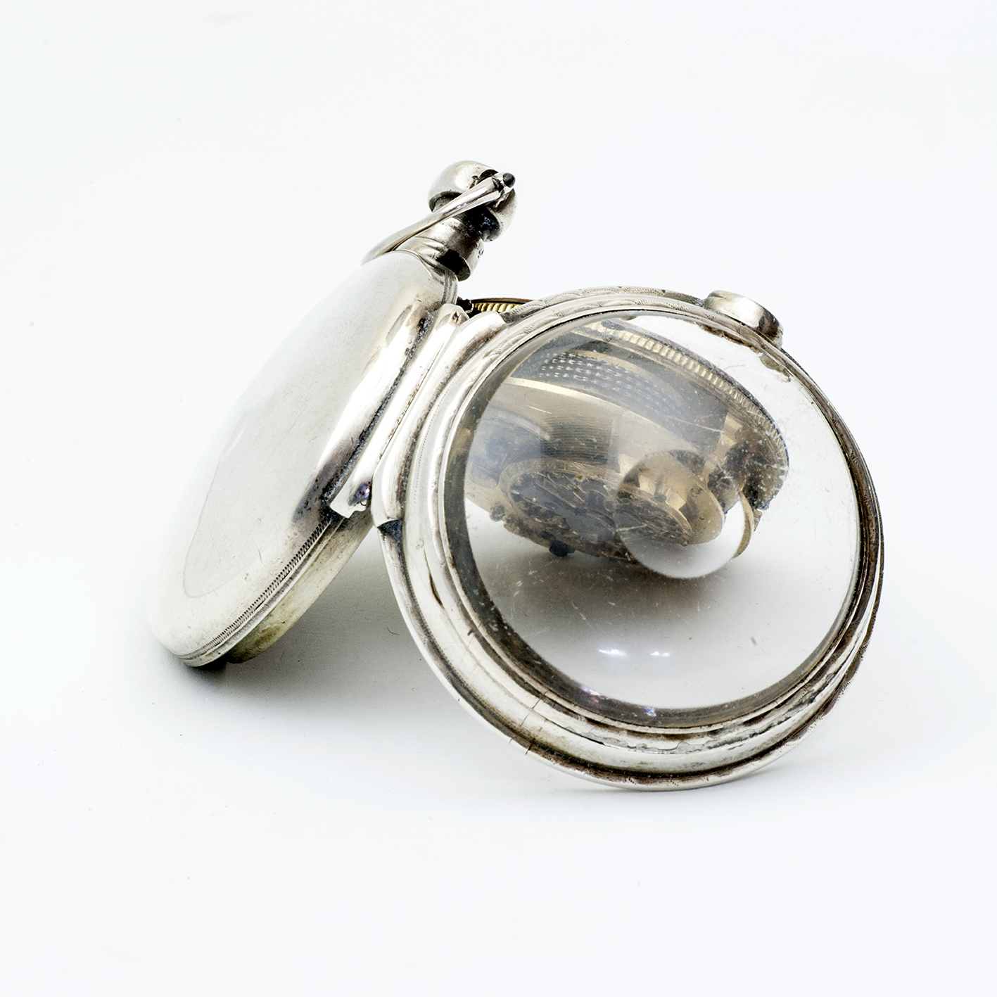 LACOUR. (A BretteVille). Reloj de bolsillo lepine, Verge Fusee. Plata. Francia, ca. 1850. LACOUR. (A BretteVille). Reloj de bolsillo lepine, Verge Fusee. Plata. Francia, ca. 1850.