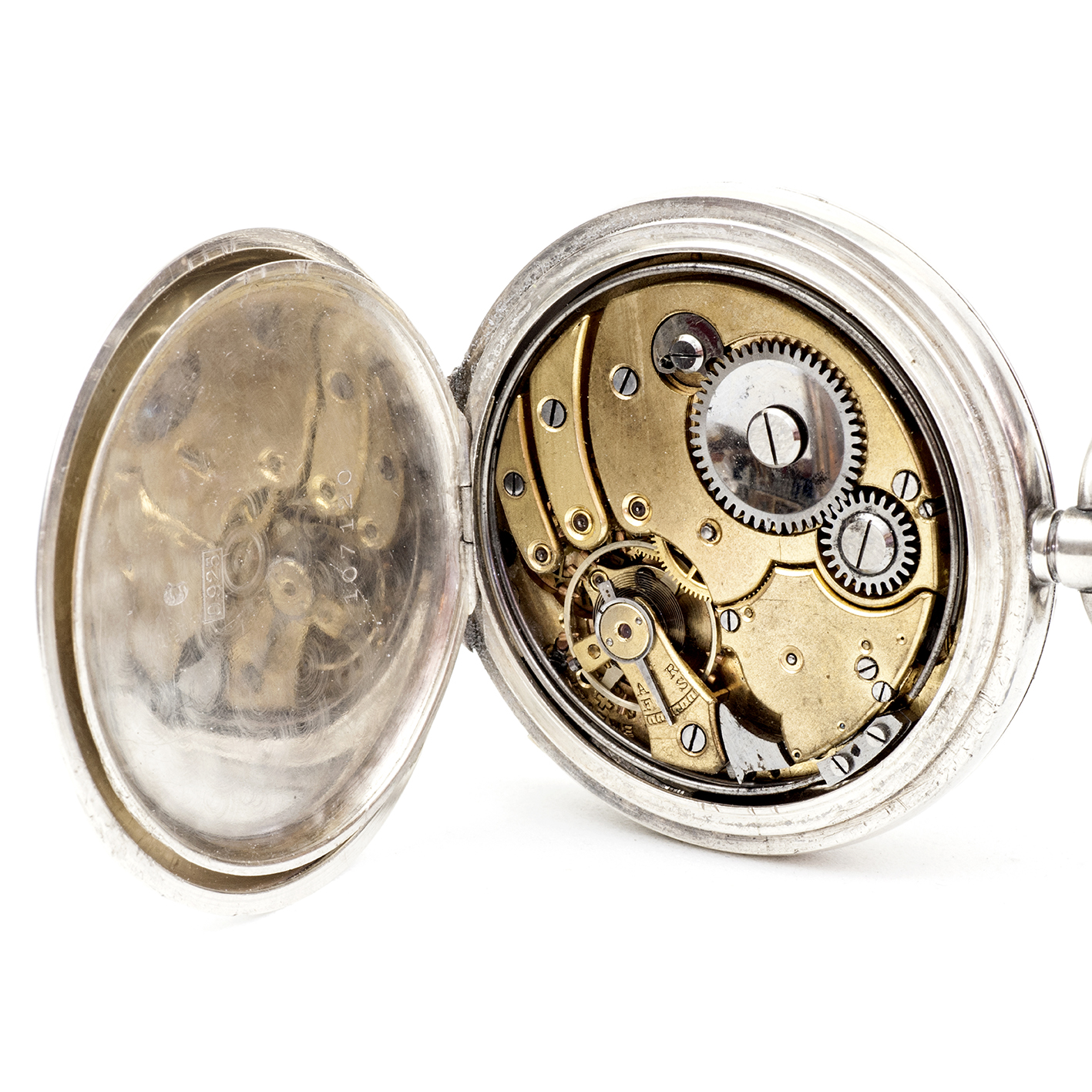 MERCANTILE WATCH Co. Reloj de bolsillo, lepine y remontoir. Plata. Suiza, ca. 1900. MERCANTILE WATCH Co. Reloj de bolsillo, lepine y remontoir. Plata. Suiza, ca. 1900.
