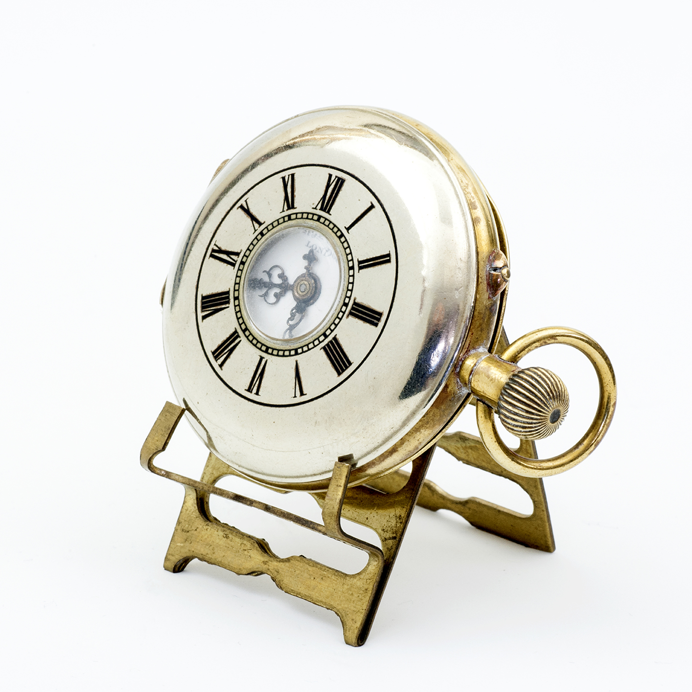 META. Reloj de bolsillo, Hunter, medio saboneta (cazador), remontoir. Suiza, ca. 1910. META. Reloj de bolsillo, Hunter, medio saboneta (cazador), remontoir. Suiza, ca. 1910.