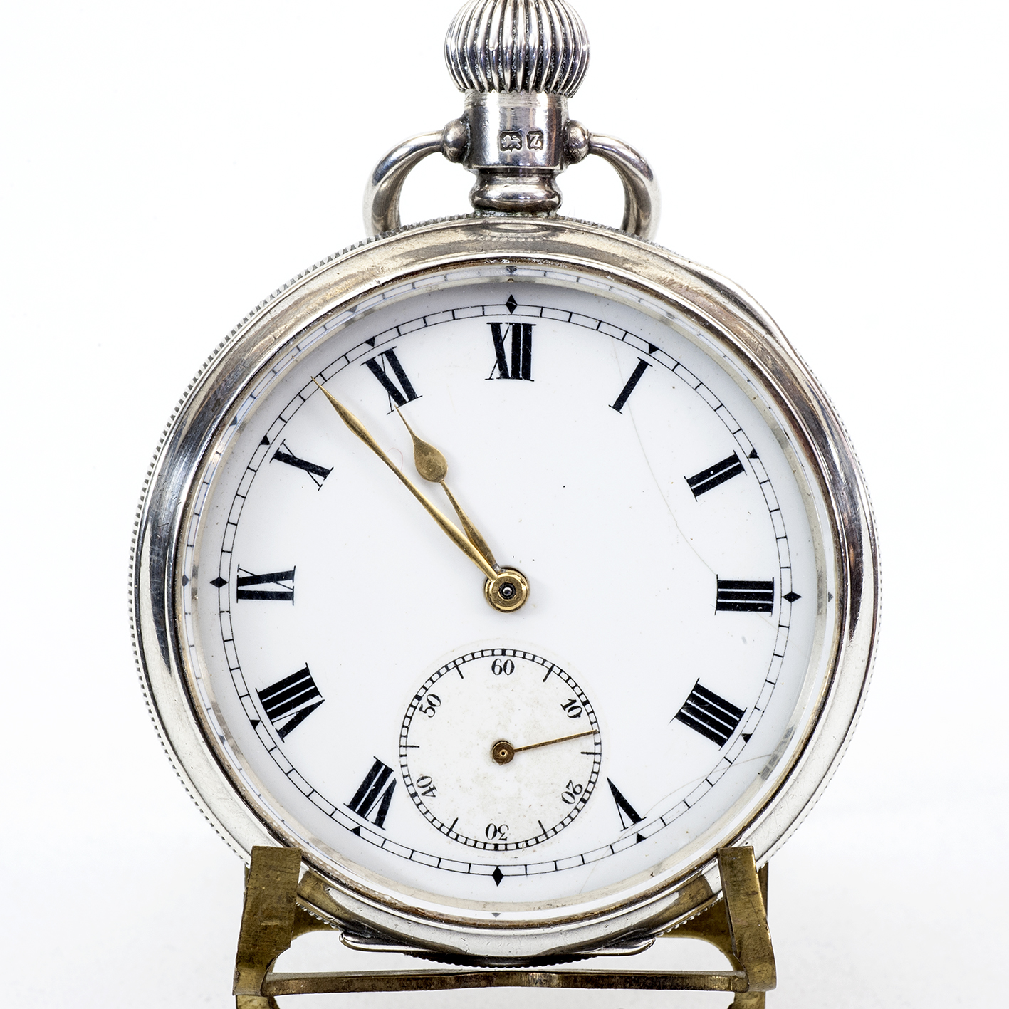 MOERIS FM. Reloj Suizo de bolsillo lepine y remontoir. Plata. Suiza y Birmingham, año 1924. MOERIS FM. Reloj Suizo de bolsillo lepine y remontoir. Plata. Suiza y Birmingham, año 1924.