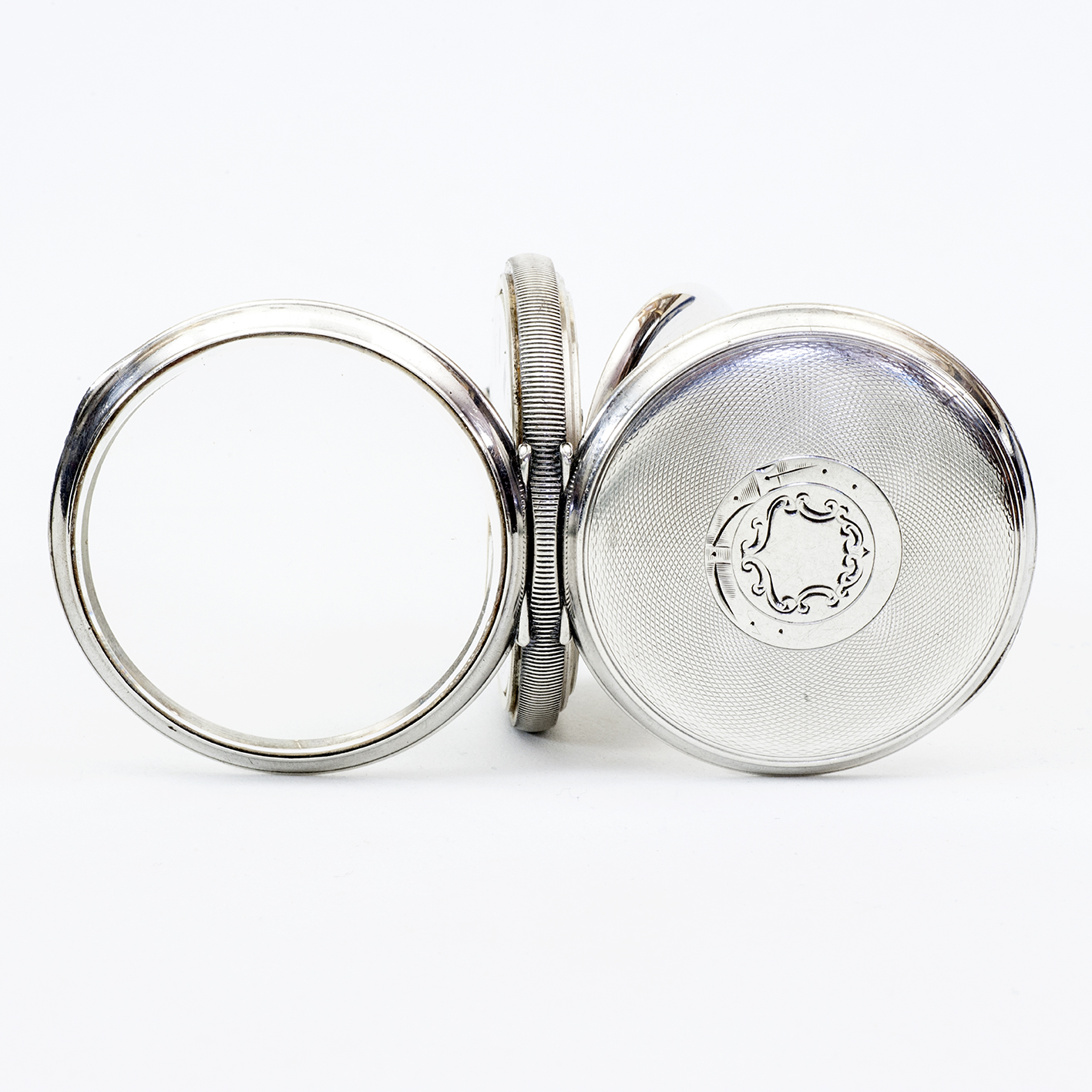 MOERIS FM. Reloj Suizo de bolsillo lepine y remontoir. Plata. Suiza y Birmingham, año 1924. MOERIS FM. Reloj Suizo de bolsillo lepine y remontoir. Plata. Suiza y Birmingham, año 1924.