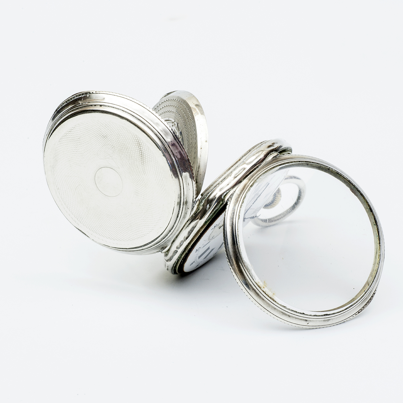 MONNARD GENEVE. Reloj de Bolsillo, Lepine y remontoir. Plata. Suiza, ca. 1890 MONNARD GENEVE. Reloj de Bolsillo, Lepine y remontoir. Plata. Suiza, ca. 1890
