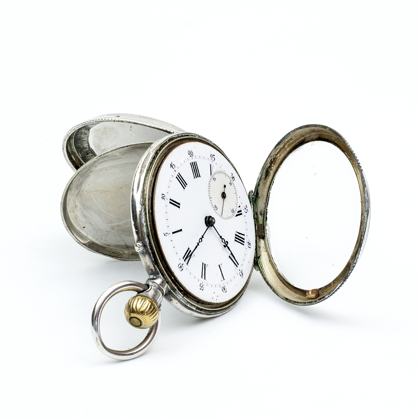 MONNARD GENEVE. Reloj de Bolsillo, Lepine y remontoir. Plata. Suiza, ca. 1890 MONNARD GENEVE. Reloj de Bolsillo, Lepine y remontoir. Plata. Suiza, ca. 1890