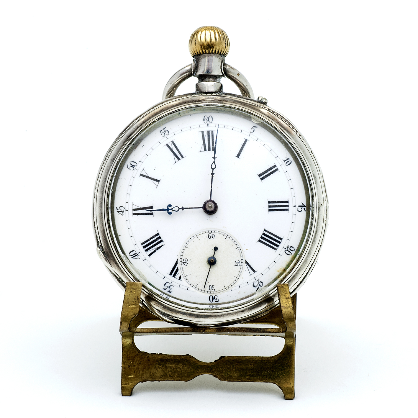 MONNARD GENEVE. Reloj de Bolsillo, Lepine y remontoir. Plata. Suiza, ca. 1890 MONNARD GENEVE. Reloj de Bolsillo, Lepine y remontoir. Plata. Suiza, ca. 1890