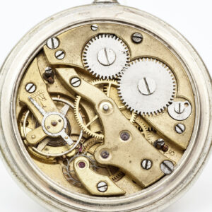OMEGA. Reloj de Bolsillo para caballero, lepine y remontoir. Ca. 1890
