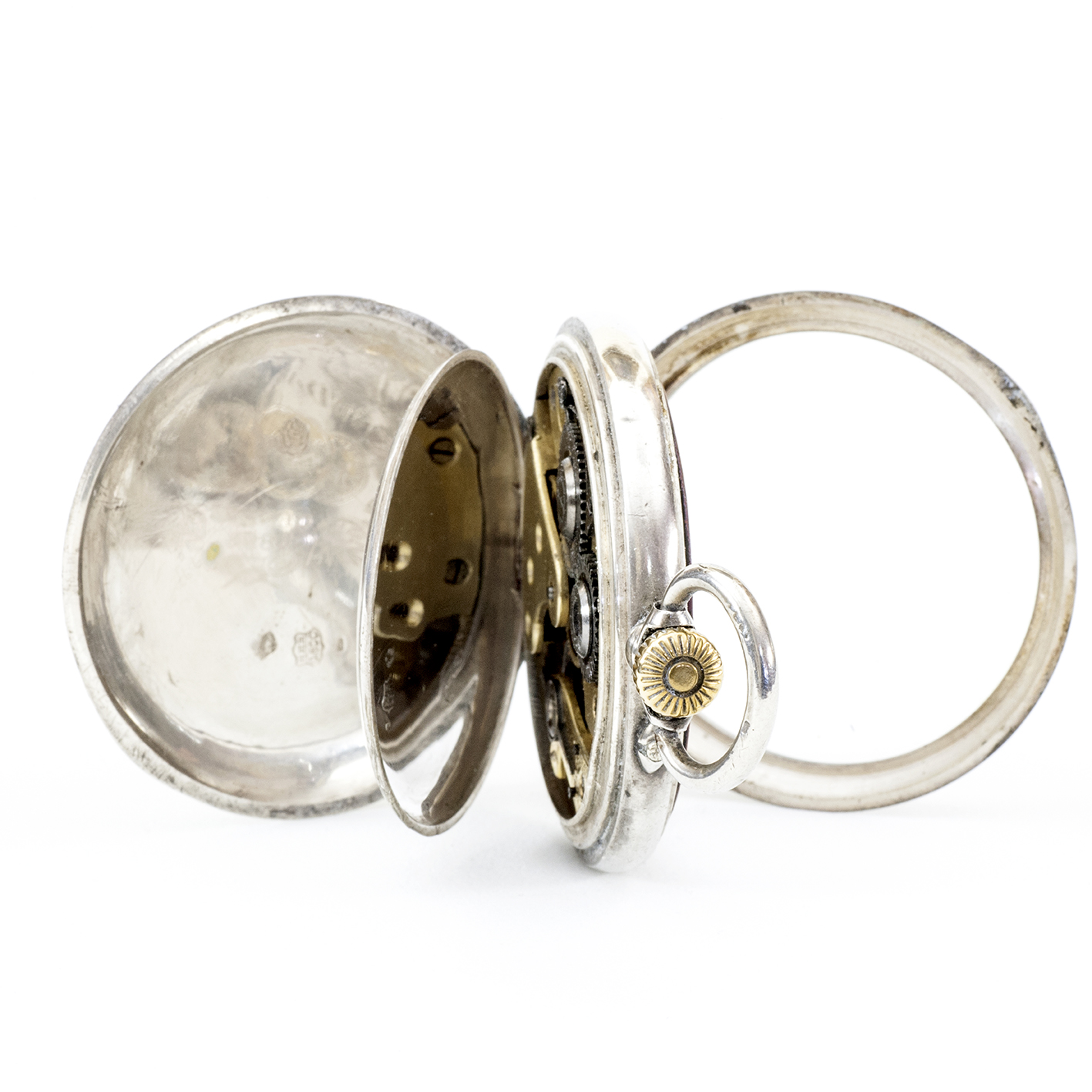 REGULUS DEPOSE. Reloj de Bolsillo, lepine y remontoir. Plata. Suiza, ca. 1900. REGULUS DEPOSE. Reloj de Bolsillo, lepine y remontoir. Plata. Suiza, ca. 1900.