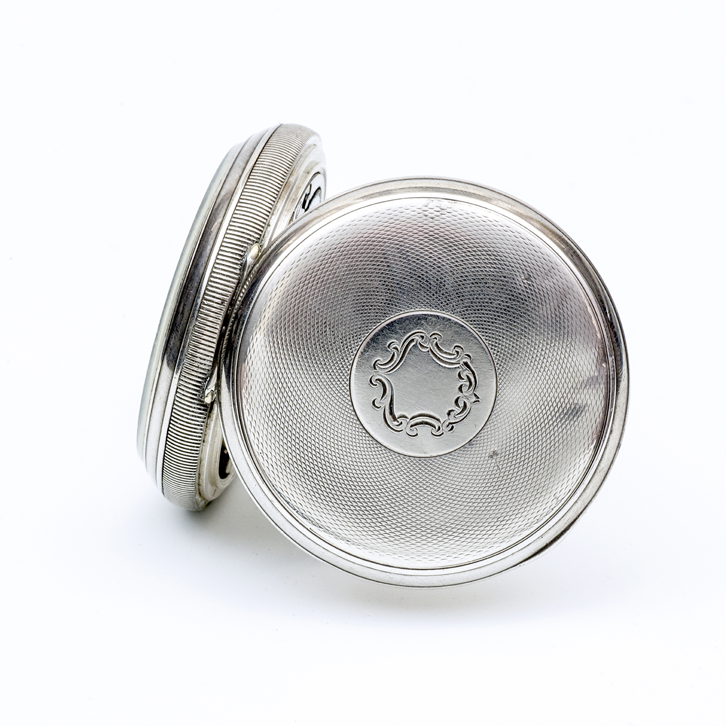 Reloj inglés de bolsillo lepine y remontoir. Plata. Birmingham, año 1918. Reloj inglés de bolsillo lepine y remontoir. Plata. Birmingham, año 1918.