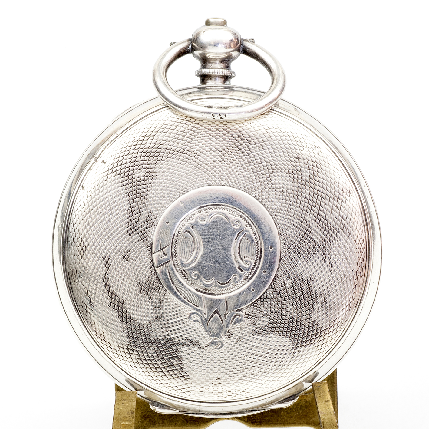 Reloj suizo de bolsillo lepine. Plata Fina. Suiza, ca. 1880. Reloj suizo de bolsillo lepine. Plata Fina. Suiza, ca. 1880.