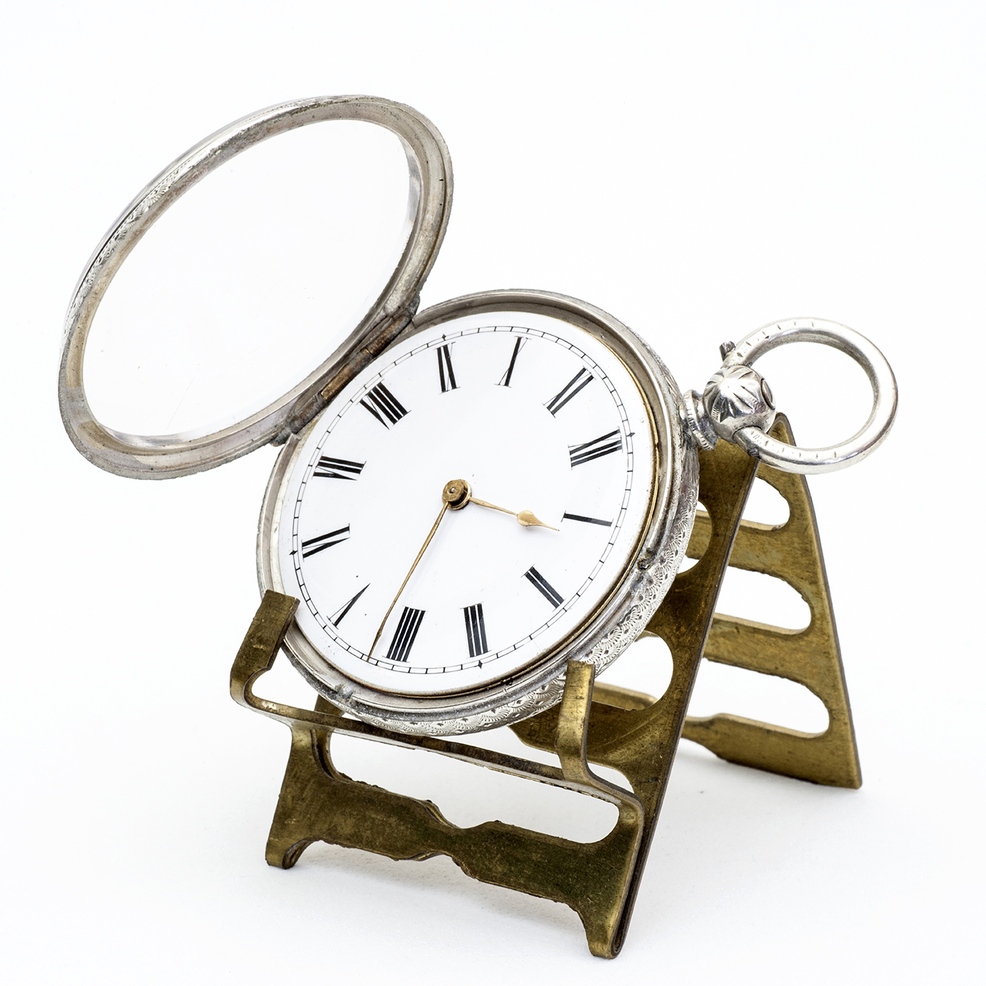 Reloj Suizo de bolsillo, lepine. Plata Fina. Suiza, ca. 1880. Reloj Suizo de bolsillo, lepine. Plata Fina. Suiza, ca. 1880.