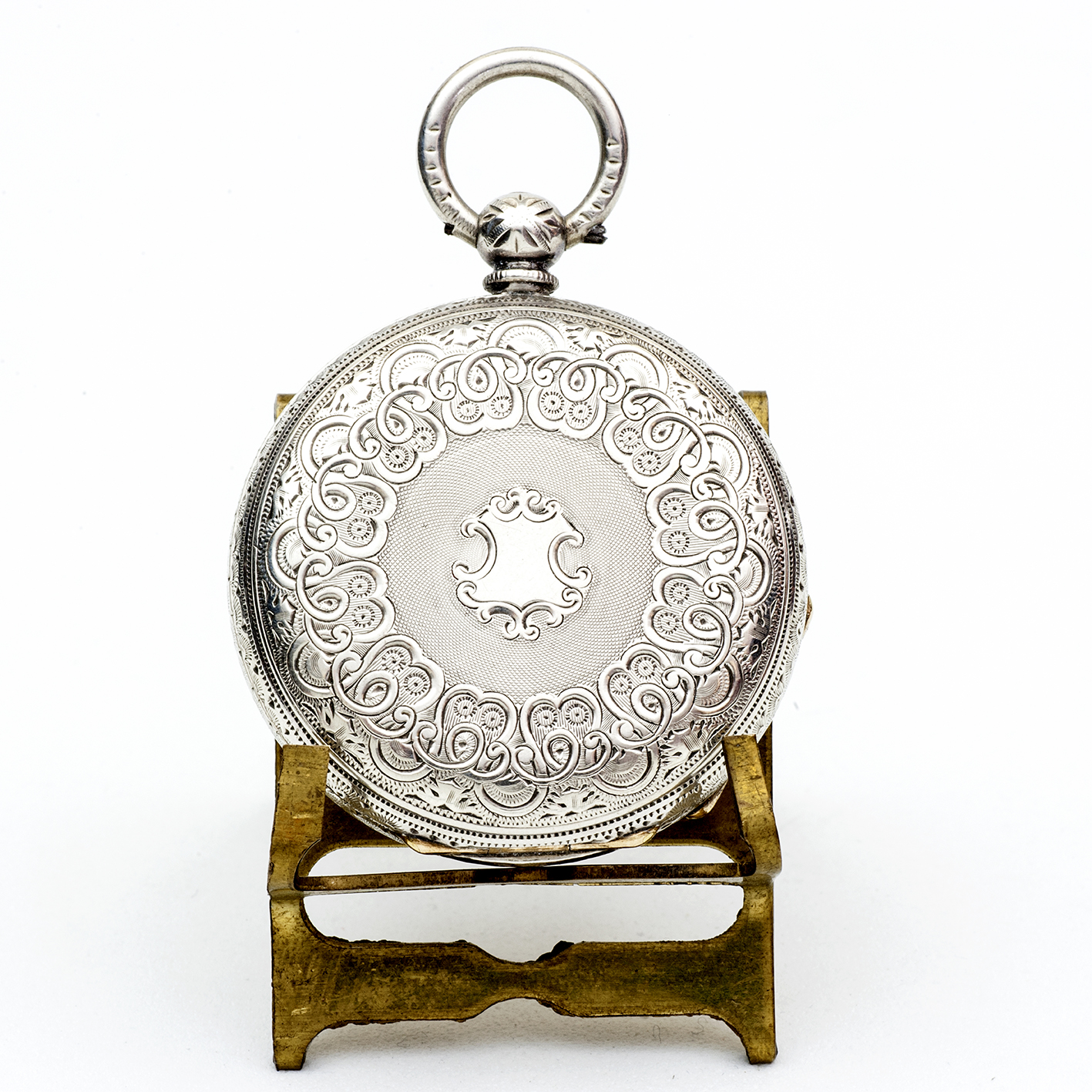 Reloj Suizo de bolsillo, lepine. Plata Fina. Suiza, ca. 1880. Reloj Suizo de bolsillo, lepine. Plata Fina. Suiza, ca. 1880.