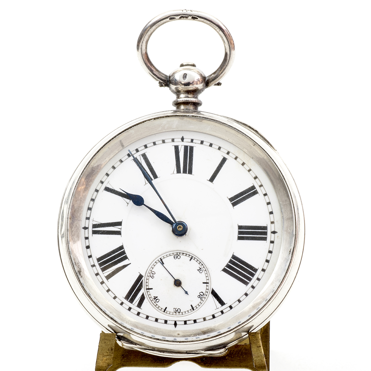 Reloj suizo de bolsillo lepine. Plata Fina. Suiza, ca. 1880. Reloj suizo de bolsillo lepine. Plata Fina. Suiza, ca. 1880.