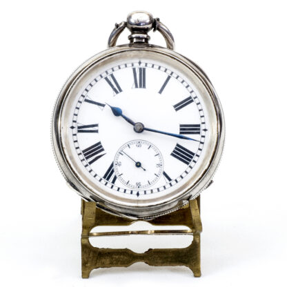 Reloj suizo de bolsillo lepine. Plata Fina. Suiza, ca. 1890.