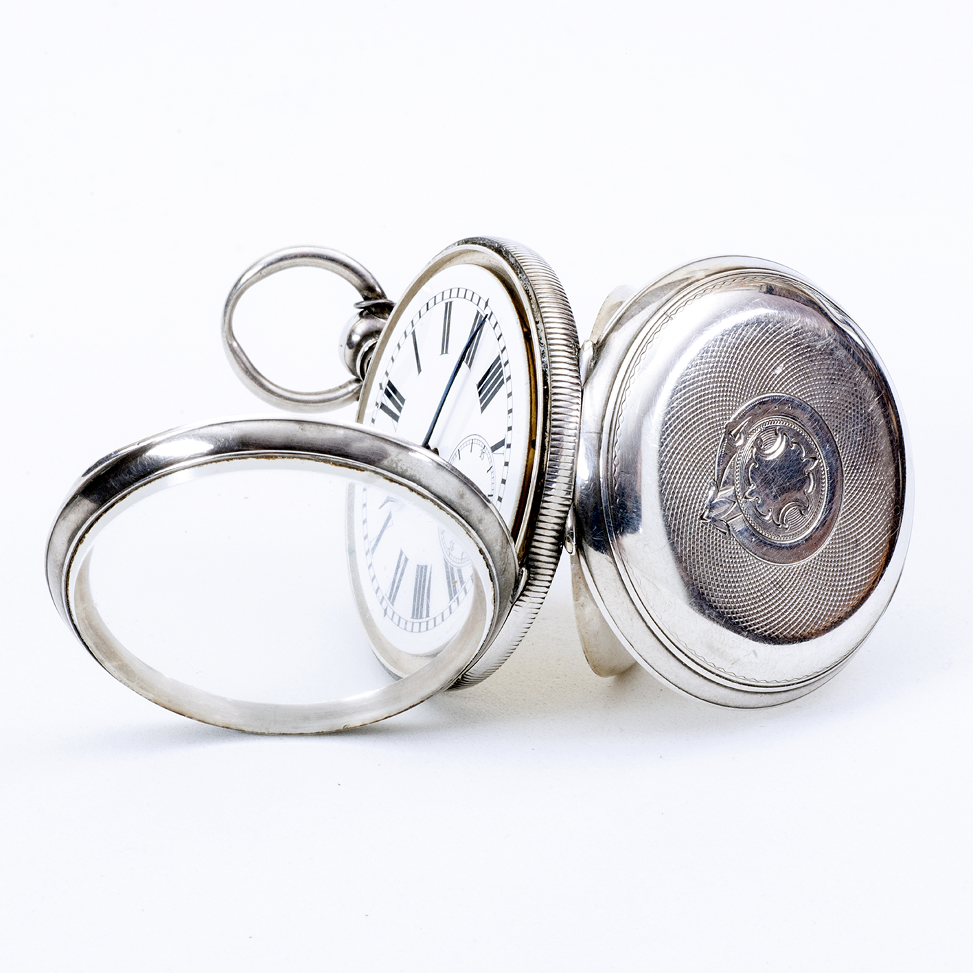 Reloj suizo de bolsillo lepine. Plata Fina. Suiza, ca. 1890. Reloj suizo de bolsillo lepine. Plata Fina. Suiza, ca. 1890.