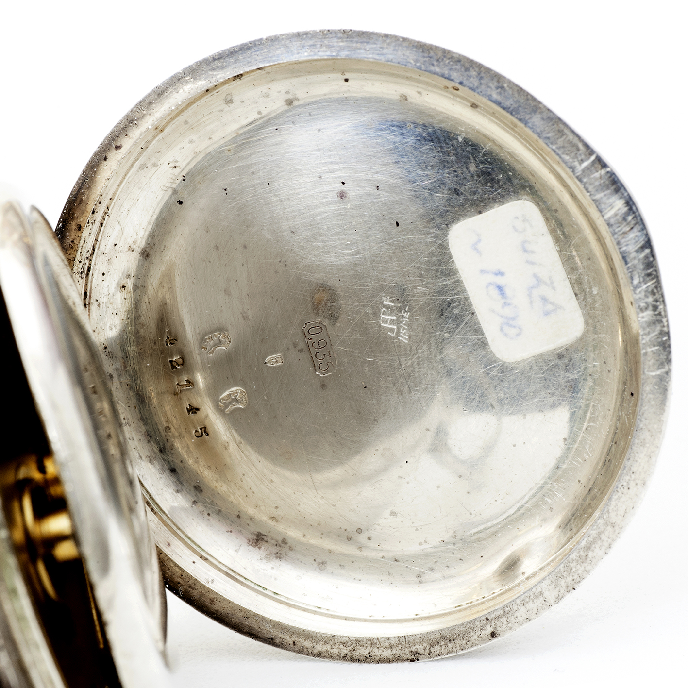 Reloj suizo de bolsillo lepine. Plata Fina. Suiza, ca. 1890. Reloj suizo de bolsillo lepine. Plata Fina. Suiza, ca. 1890.