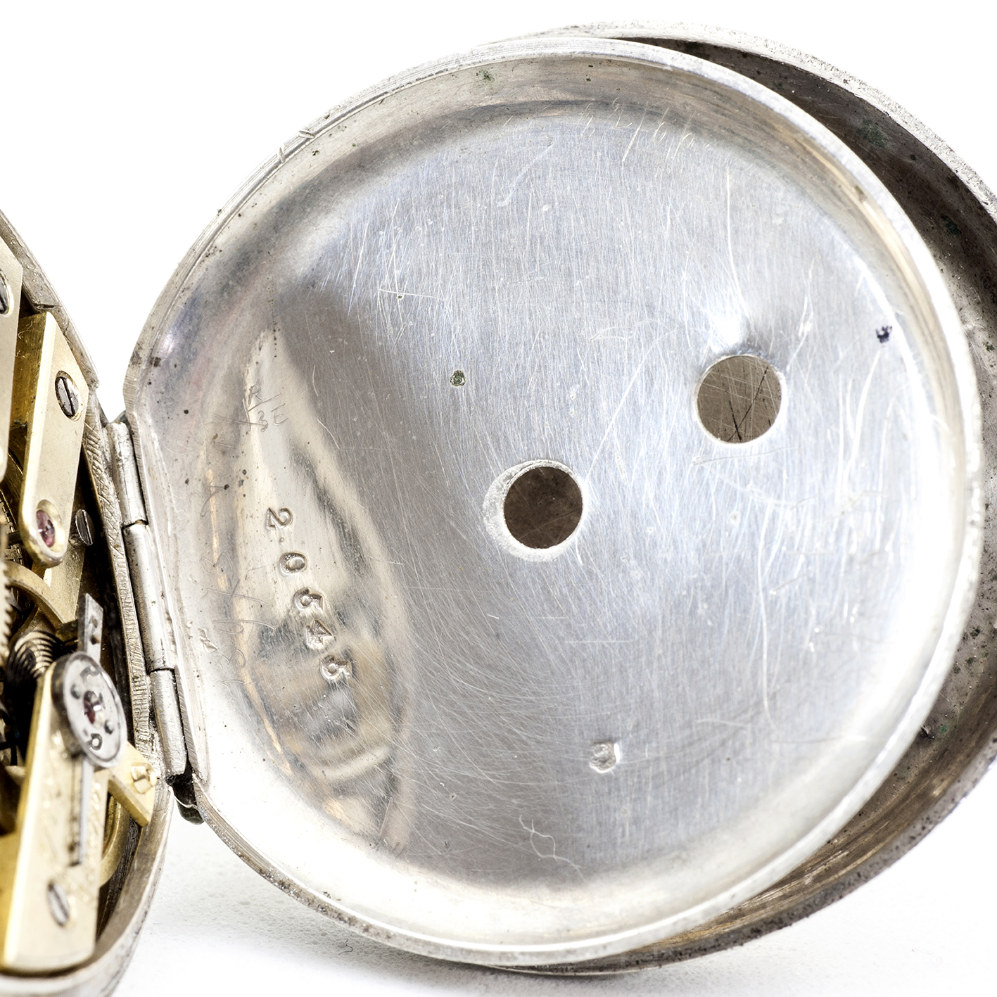 Reloj suizo de bolsillo lepine. Plata. Suiza, ca. 1890. Reloj suizo de bolsillo lepine. Plata. Suiza, ca. 1890.