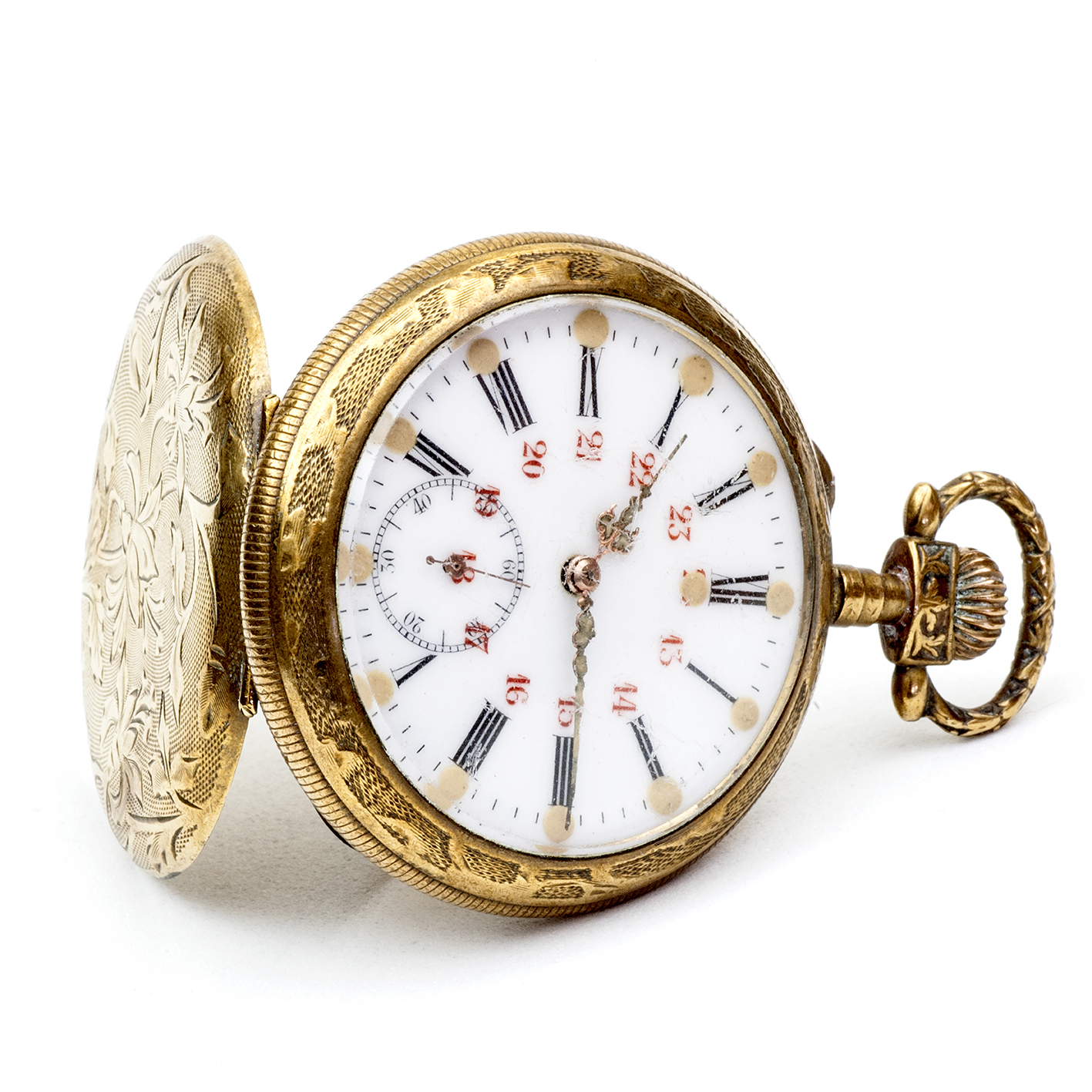 Reloj Suizo de bolsillo, lepine y remontoir. Suiza, ca. 1900. Reloj Suizo de bolsillo, lepine y remontoir. Suiza, ca. 1900.