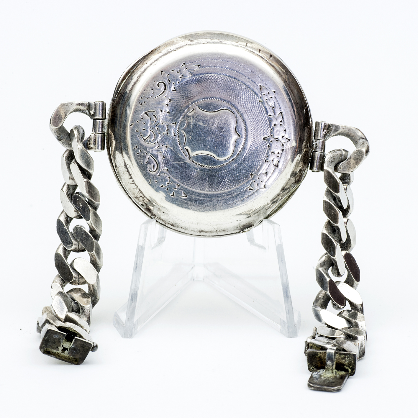 Reloj Suizo de bolsillo/pulsera, lepine. Plata. Suiza, ca. 1900. Reloj Suizo de bolsillo/pulsera, lepine. Plata. Suiza, ca. 1900.