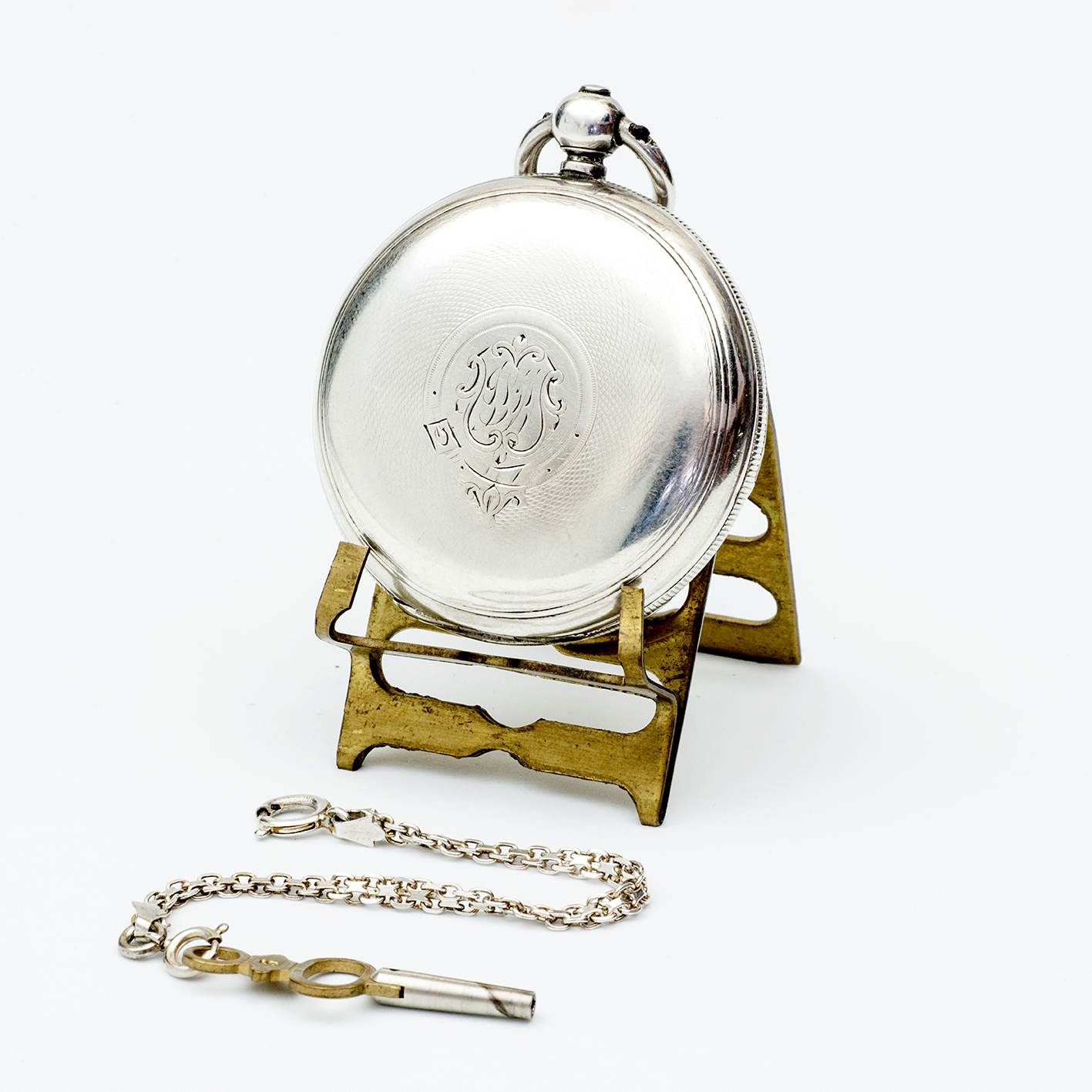 W. EHRHARDT (Londres). Reloj Inglés de Bolsillo, saboneta, Half Fusee (SemiCatalino). Plata. Birmingham, 1882. W. EHRHARDT (Londres). Reloj Inglés de Bolsillo, saboneta, Half Fusee (SemiCatalino). Plata. Birmingham, 1882.