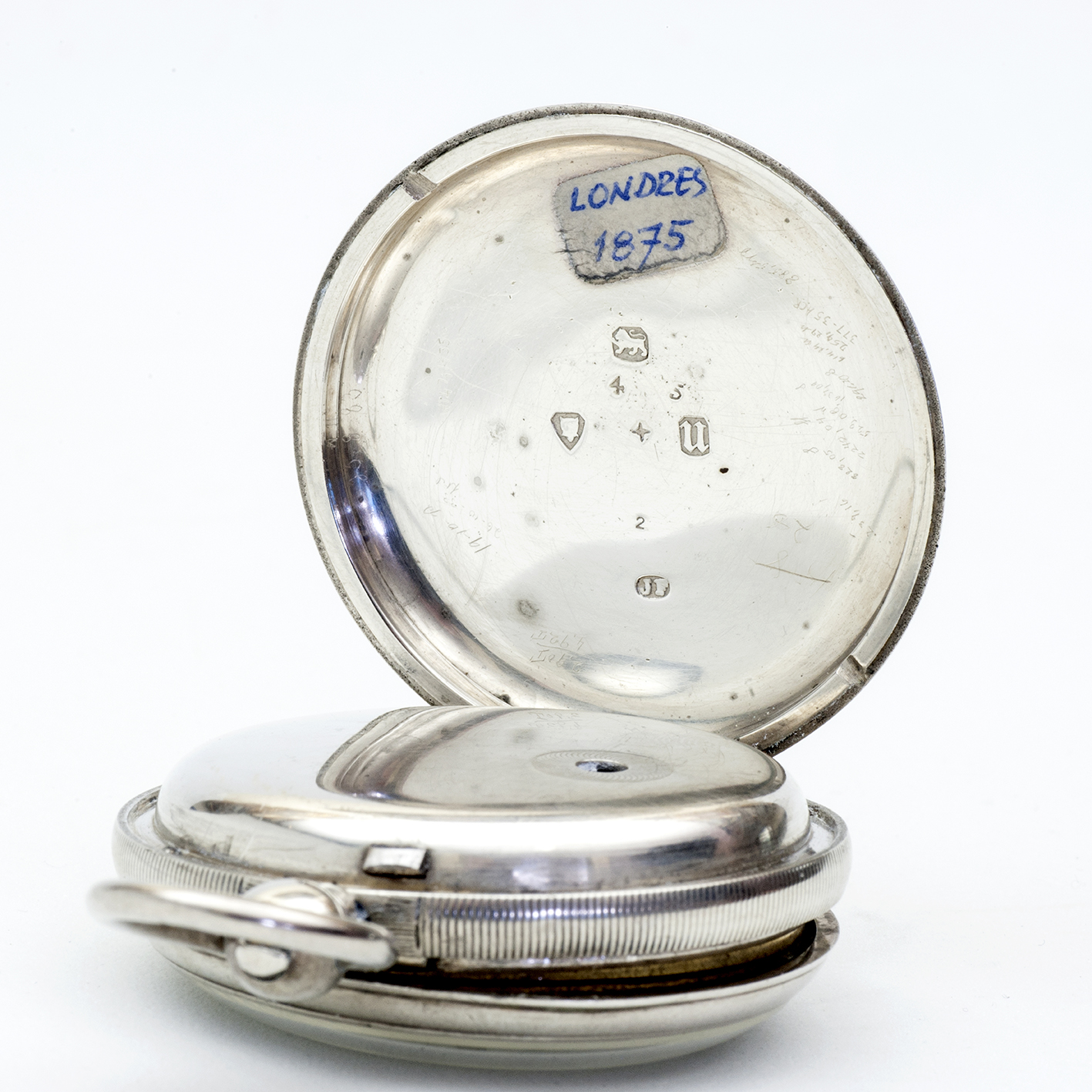 WILLIAM GARDNER. (Manchester). Reloj Inglés de Bolsillo, lepine, Half Fusee (SemiCatalino). Plata. Londres, año 1875. WILLIAM GARDNER. (Manchester). Reloj Inglés de Bolsillo, lepine, Half Fusee (SemiCatalino). Plata. Londres, año 1875.