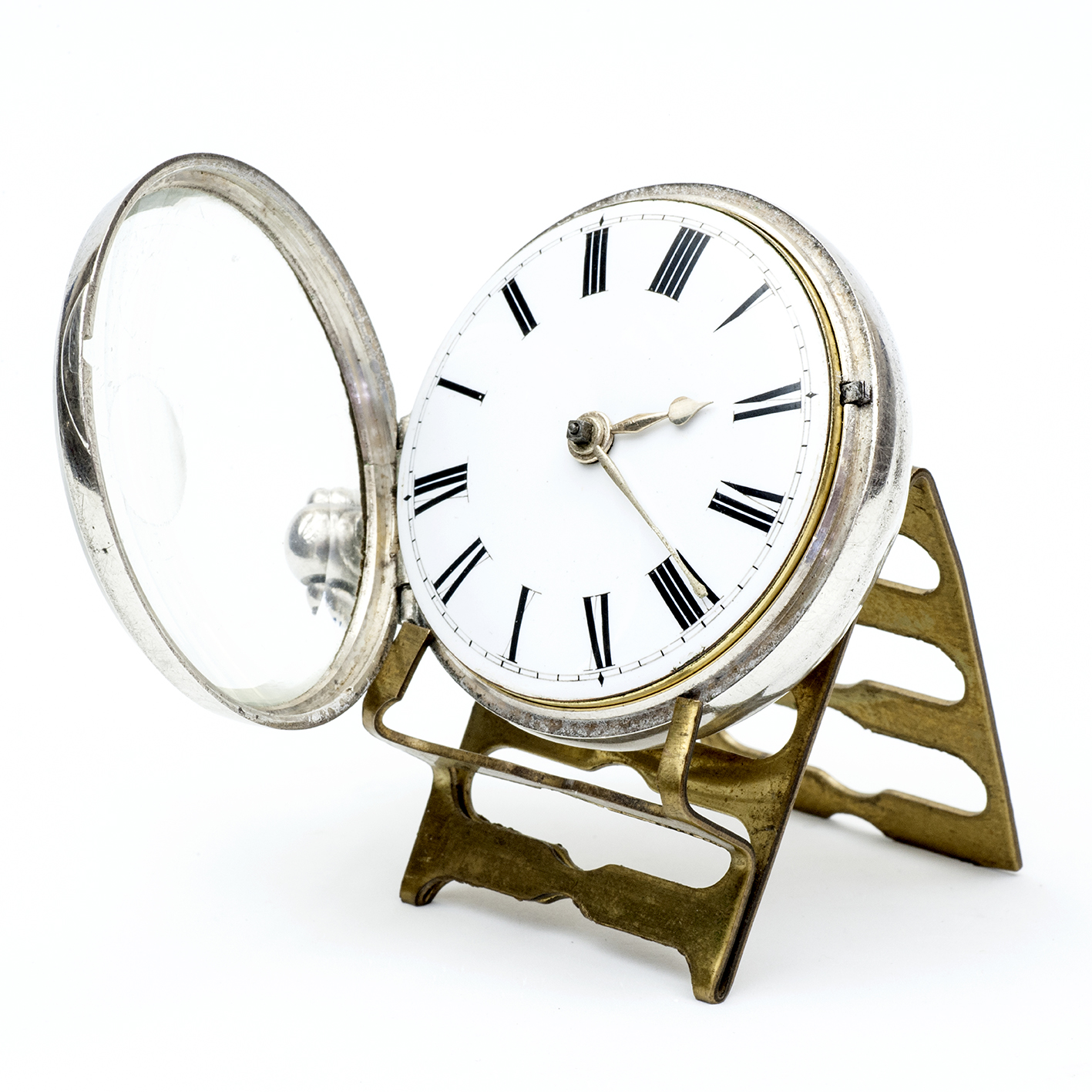WILLIAMS PRATT (Harlow). Reloj de bolsillo lepine, Verge Fusee. Plata. Londres, año 1851. WILLIAMS PRATT (Harlow). Reloj de bolsillo lepine, Verge Fusee. Plata. Londres, año 1851.