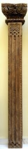 COLUMNAS DE MADERA CON CAPITEL