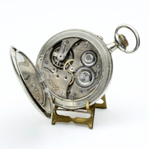 DOXA. Reloj Suizo erótico de bolsillo. AUTOMATÓN. Lepine y Remontoir. Gran Tamaño. Suiza, ca. 1906