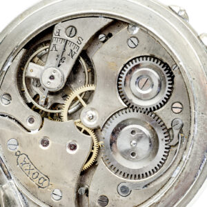 DOXA. Reloj Suizo erótico de bolsillo. AUTOMATÓN. Lepine y Remontoir. Gran Tamaño. Suiza, ca. 1906
