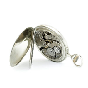 DOXA. Reloj Suizo erótico de bolsillo. AUTOMATÓN. Lepine y Remontoir. Gran Tamaño. Suiza, ca. 1906